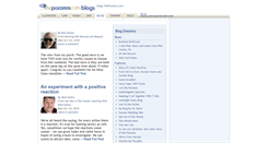 Desktop Screenshot of blogs.thepoconos.com